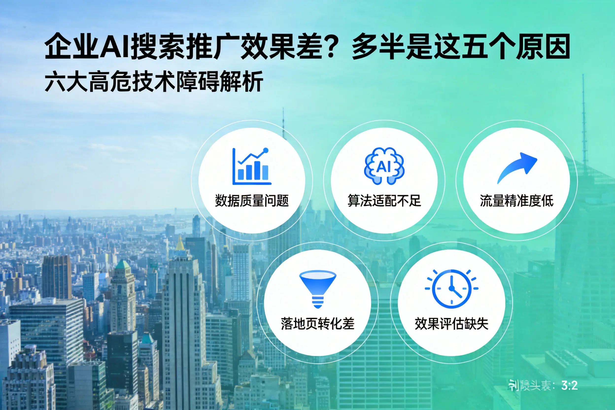 新邱企业AI搜索推广效果差?多半是这五个原因