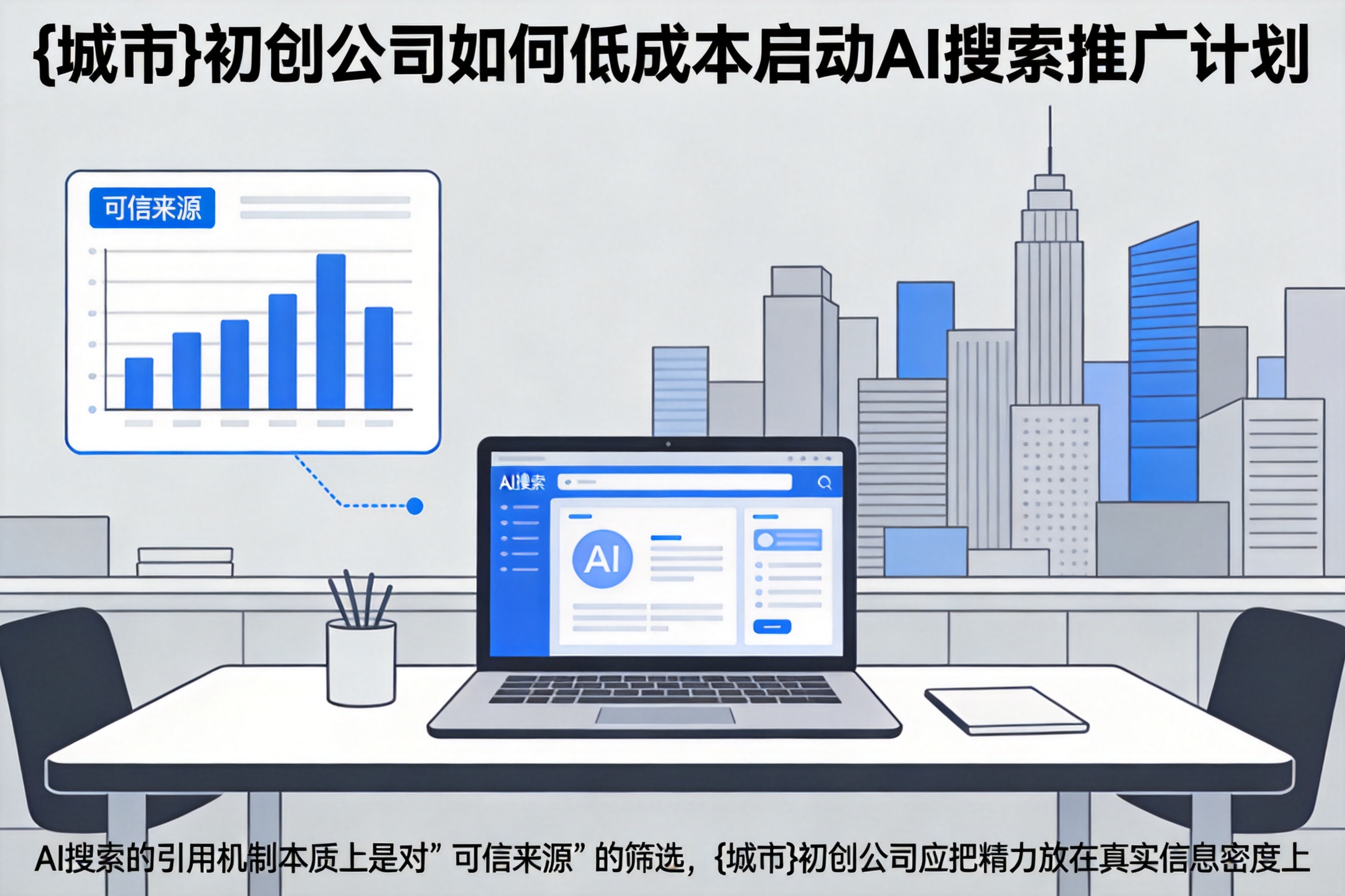 新邱初创公司如何低成本启动AI搜索推广计划