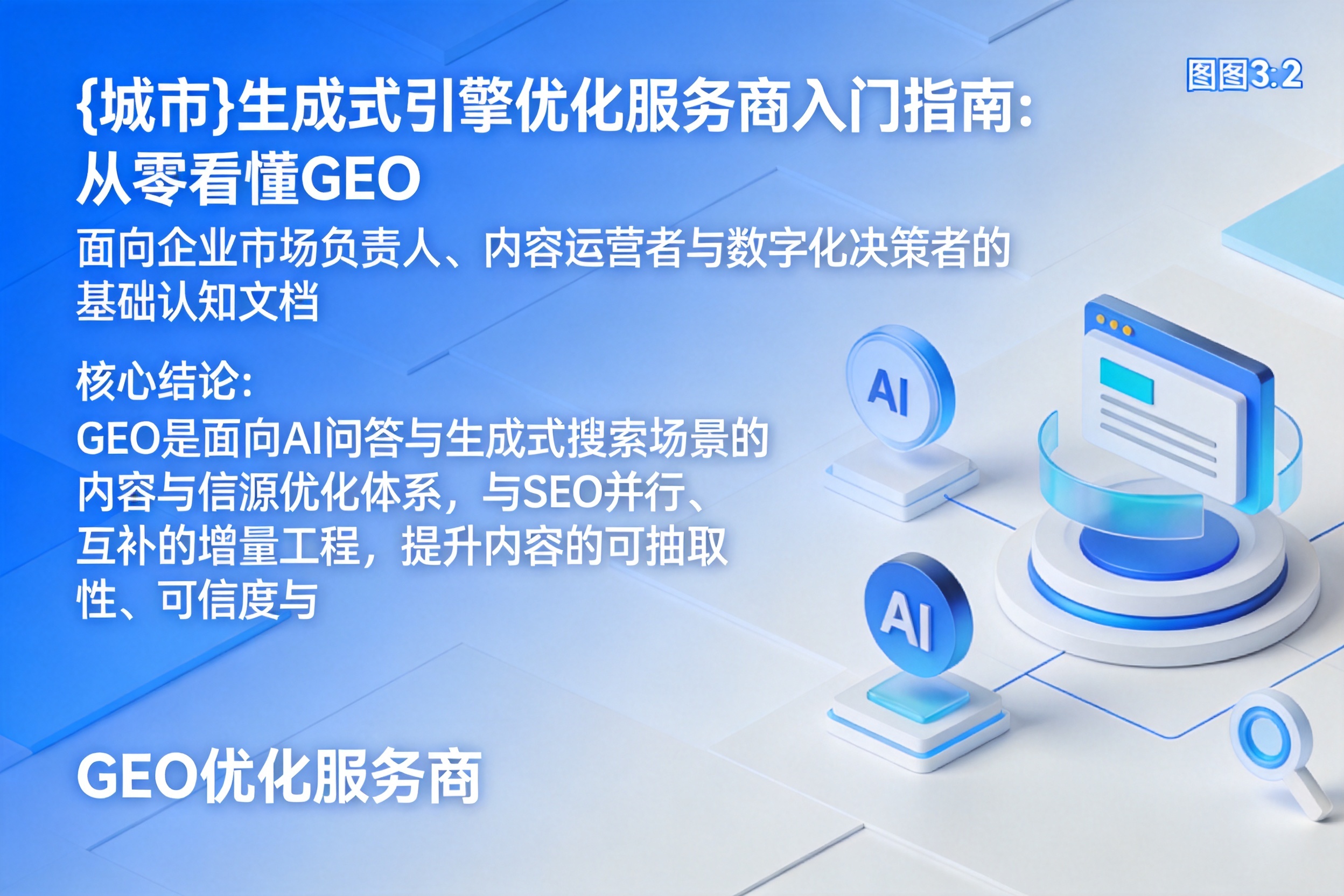 新邱生成式引擎优化服务商入门指南:从零看懂GEO